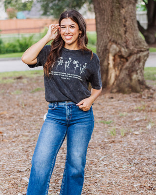 His Word Forever Graphic Tee, Black