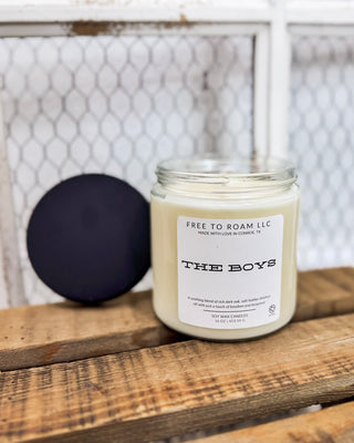 Soy Candle, The Boys - 16oz.