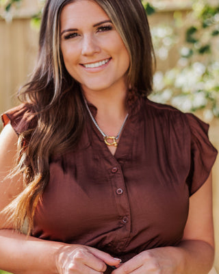 Charmed & Chic Maxi Dress, Chocolate