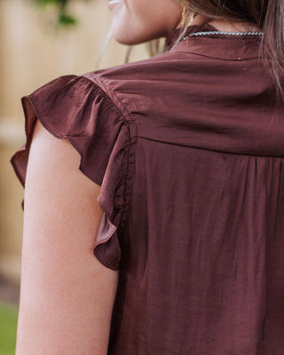 Charmed & Chic Maxi Dress, Chocolate