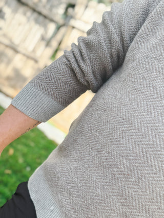 The Cortez Crewneck Sweater, Tan