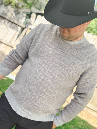 The Cortez Crewneck Sweater, Tan