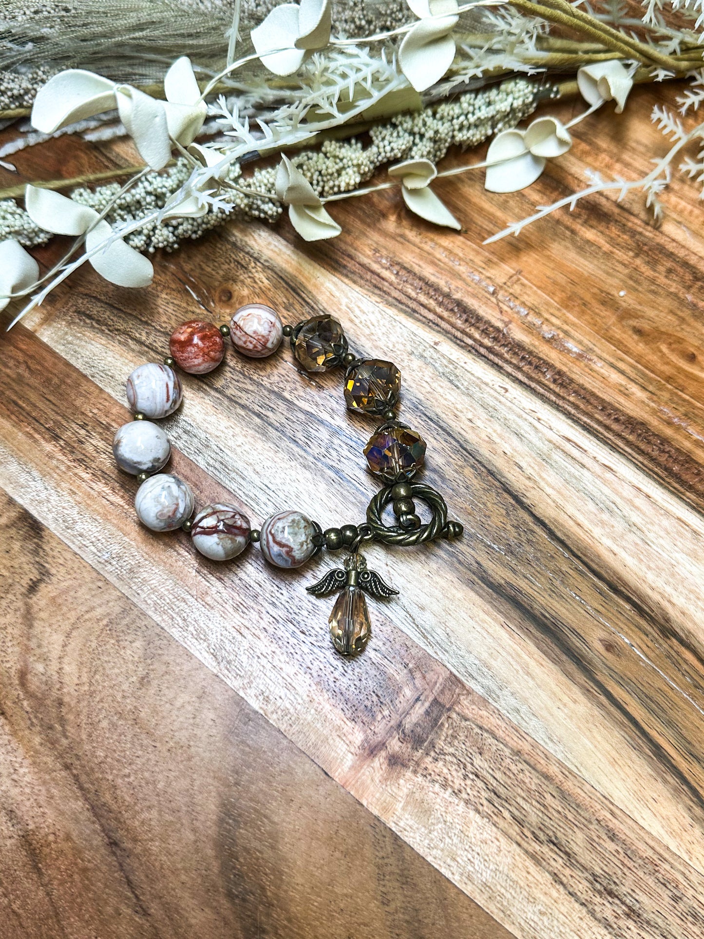 Sunset Mix Bracelet, Mauve