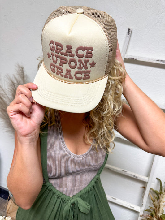 Grace Upon Grace Trucker Hat