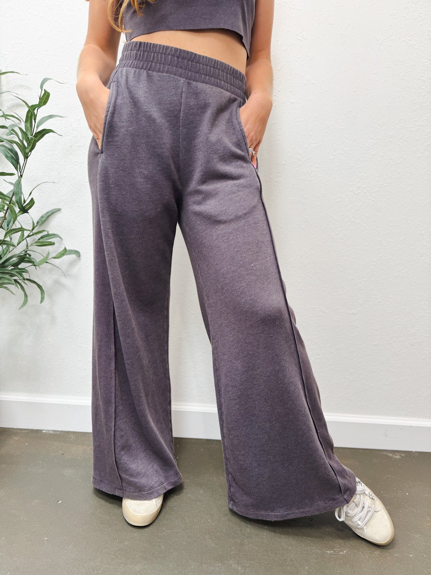 Athleisure Moment Set, Plum