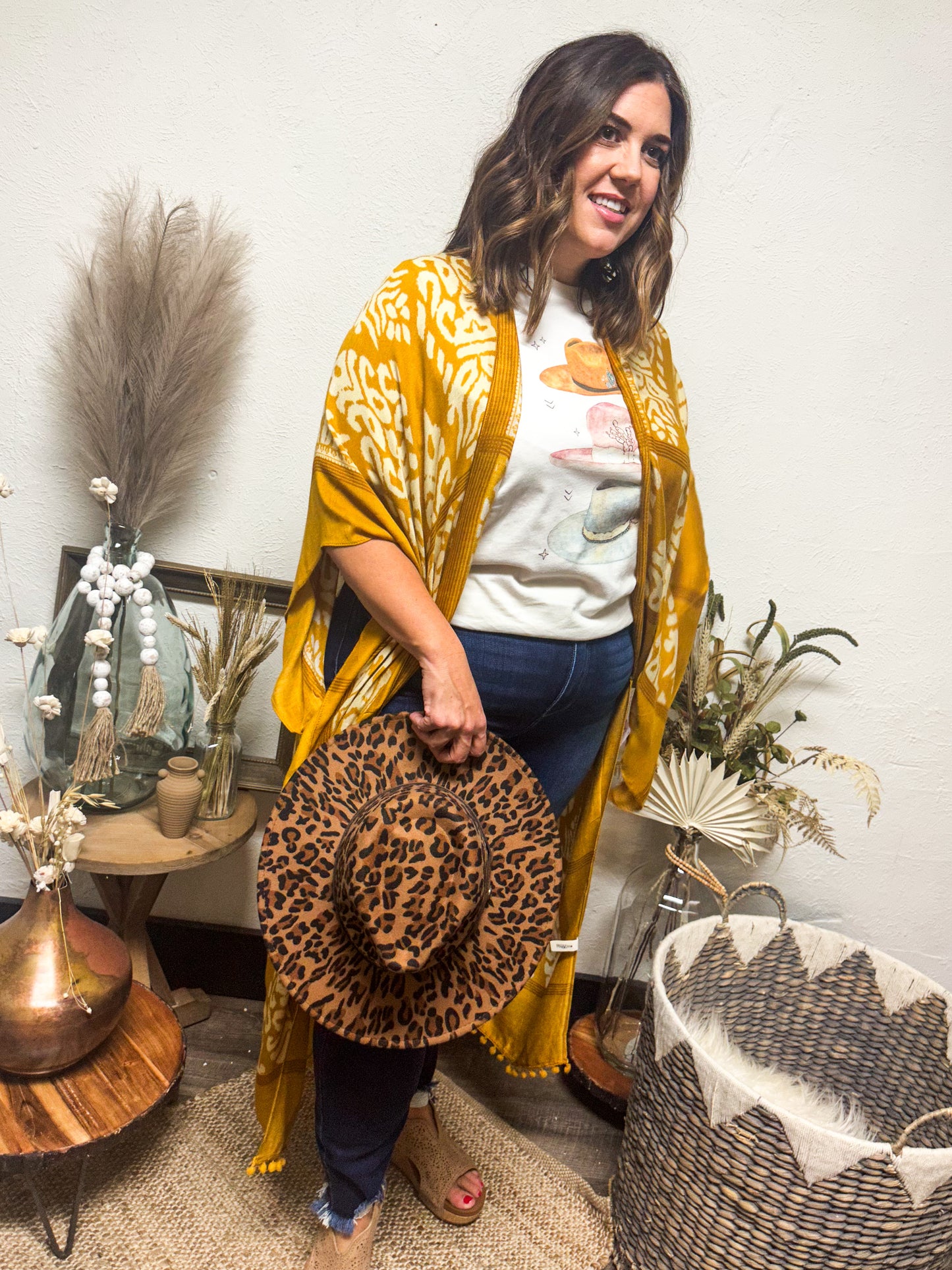 Here Comes the Sun Kimono, Mustard