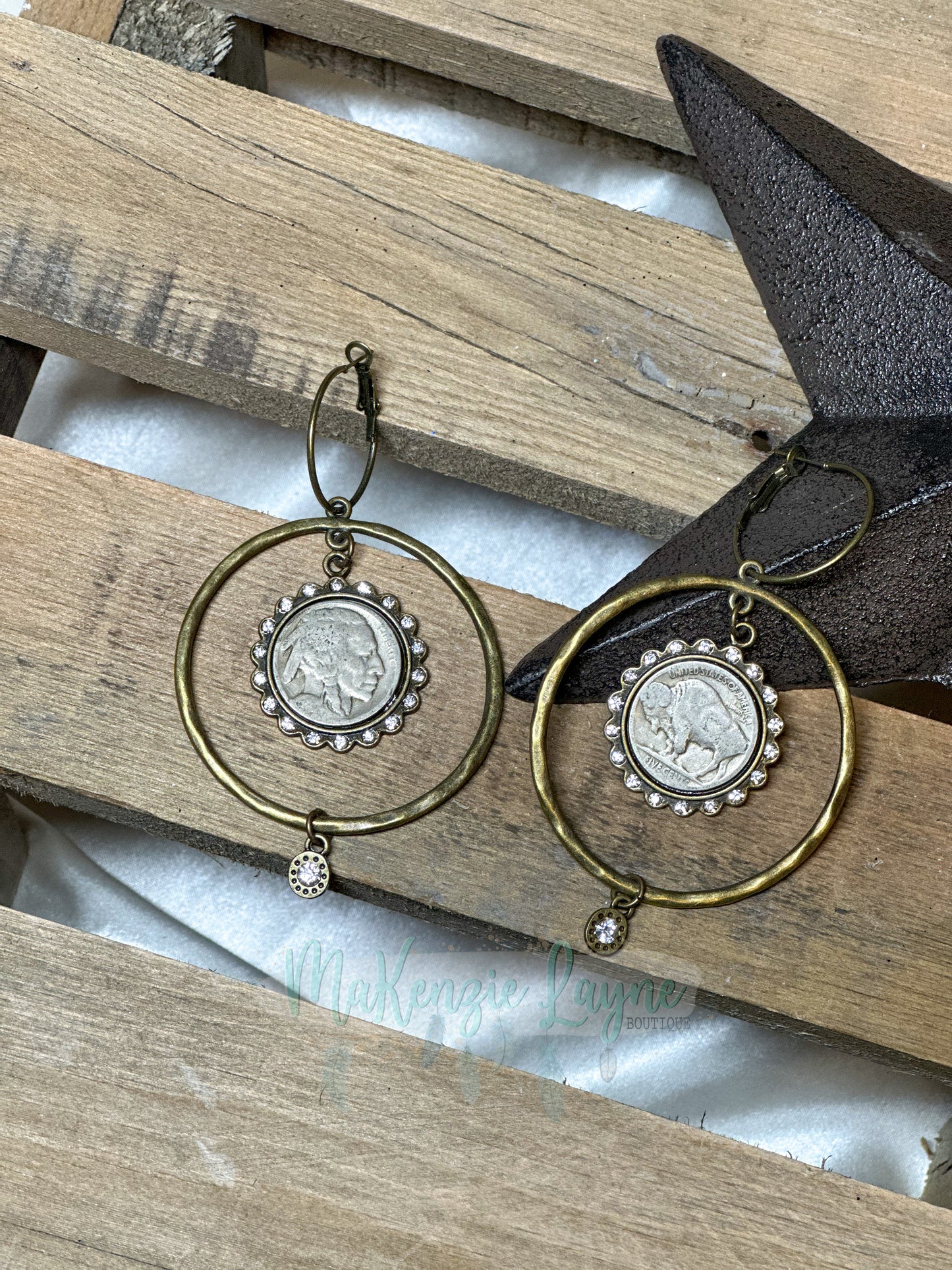Nickle For Your Thought Earrings