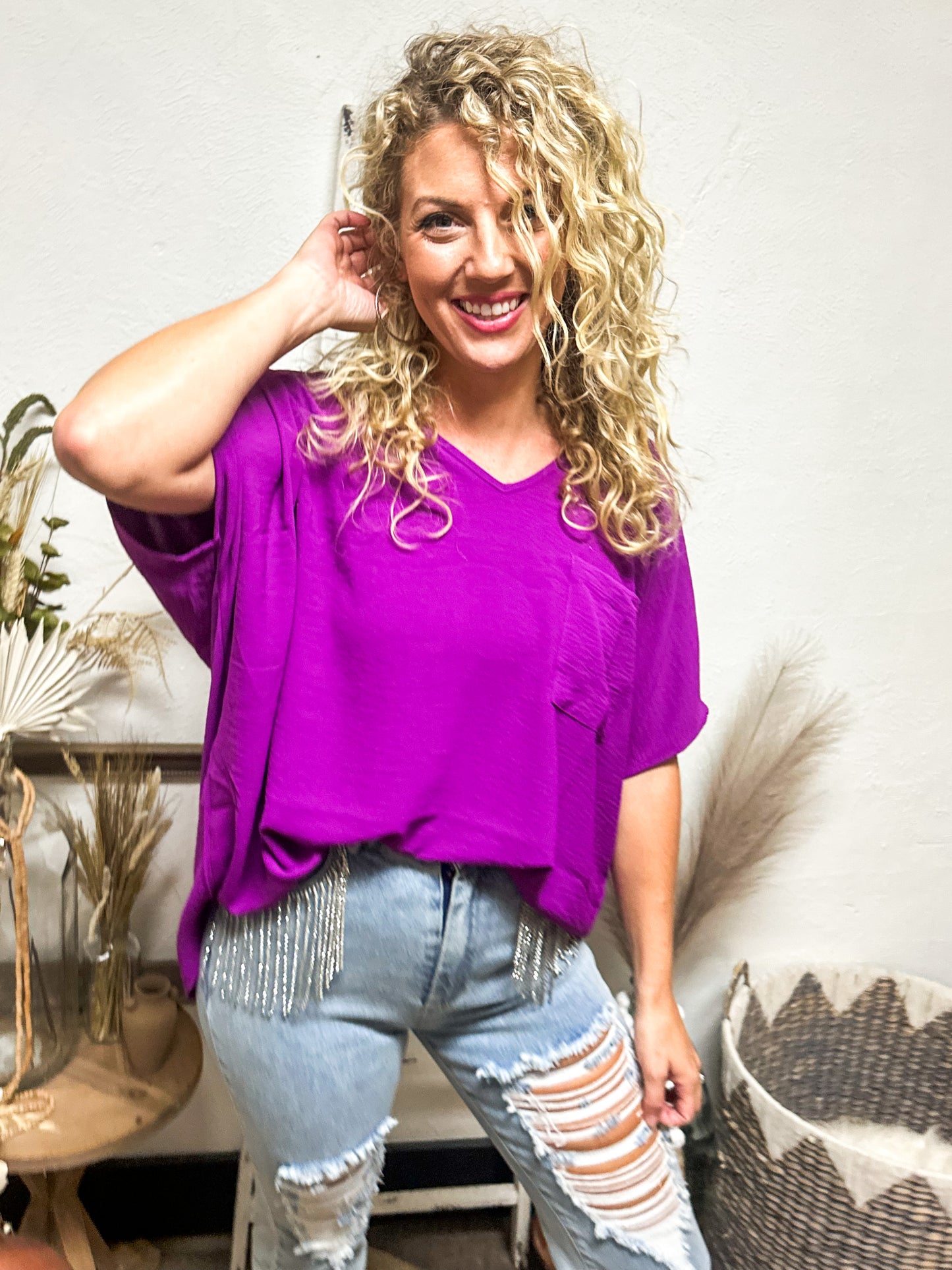 Your Everyday Top, Plum