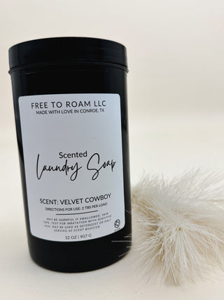 Laundry Soap, Velvet Cowboy - 32oz.