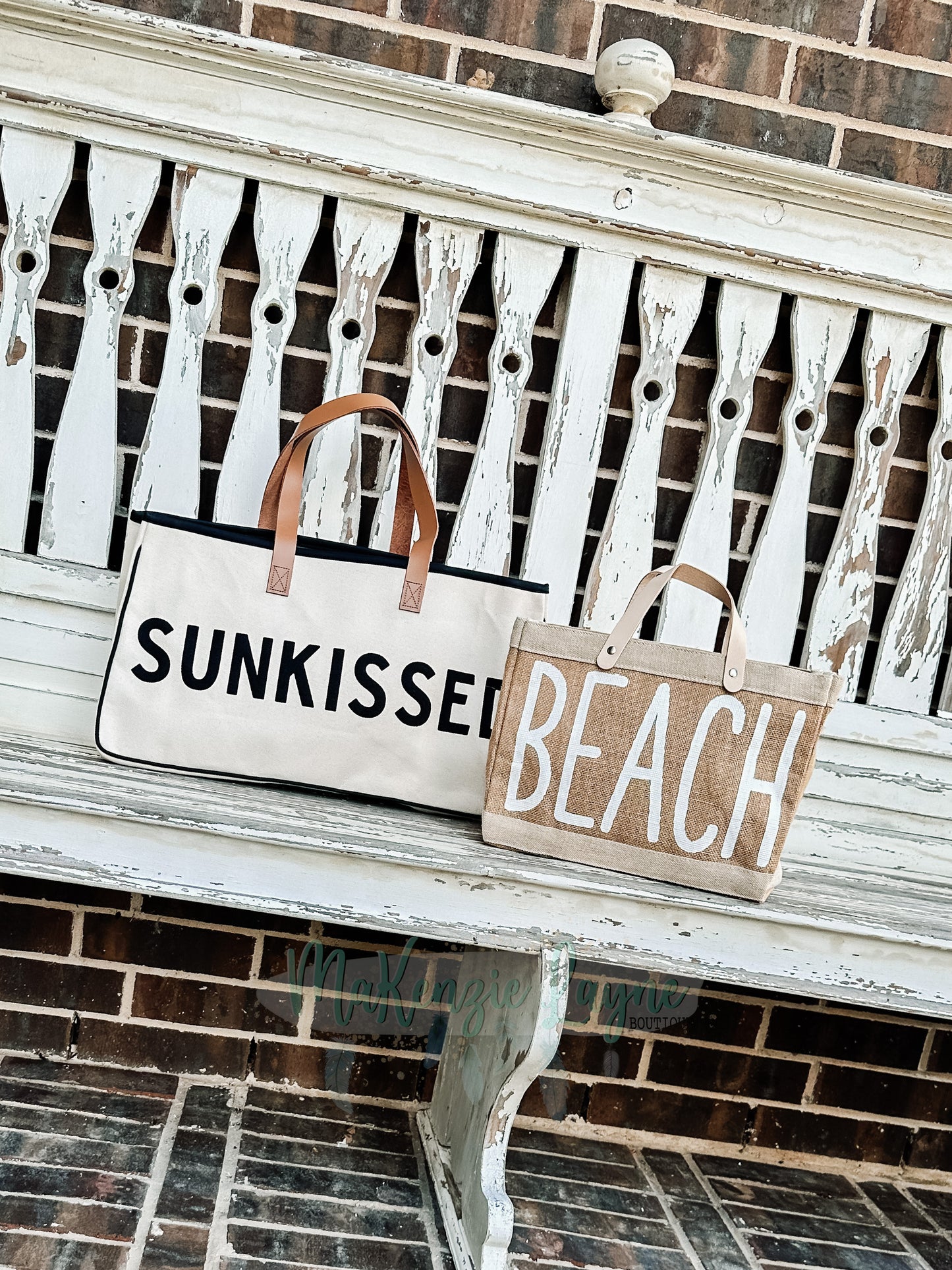 Sunkissed Canvas Tote