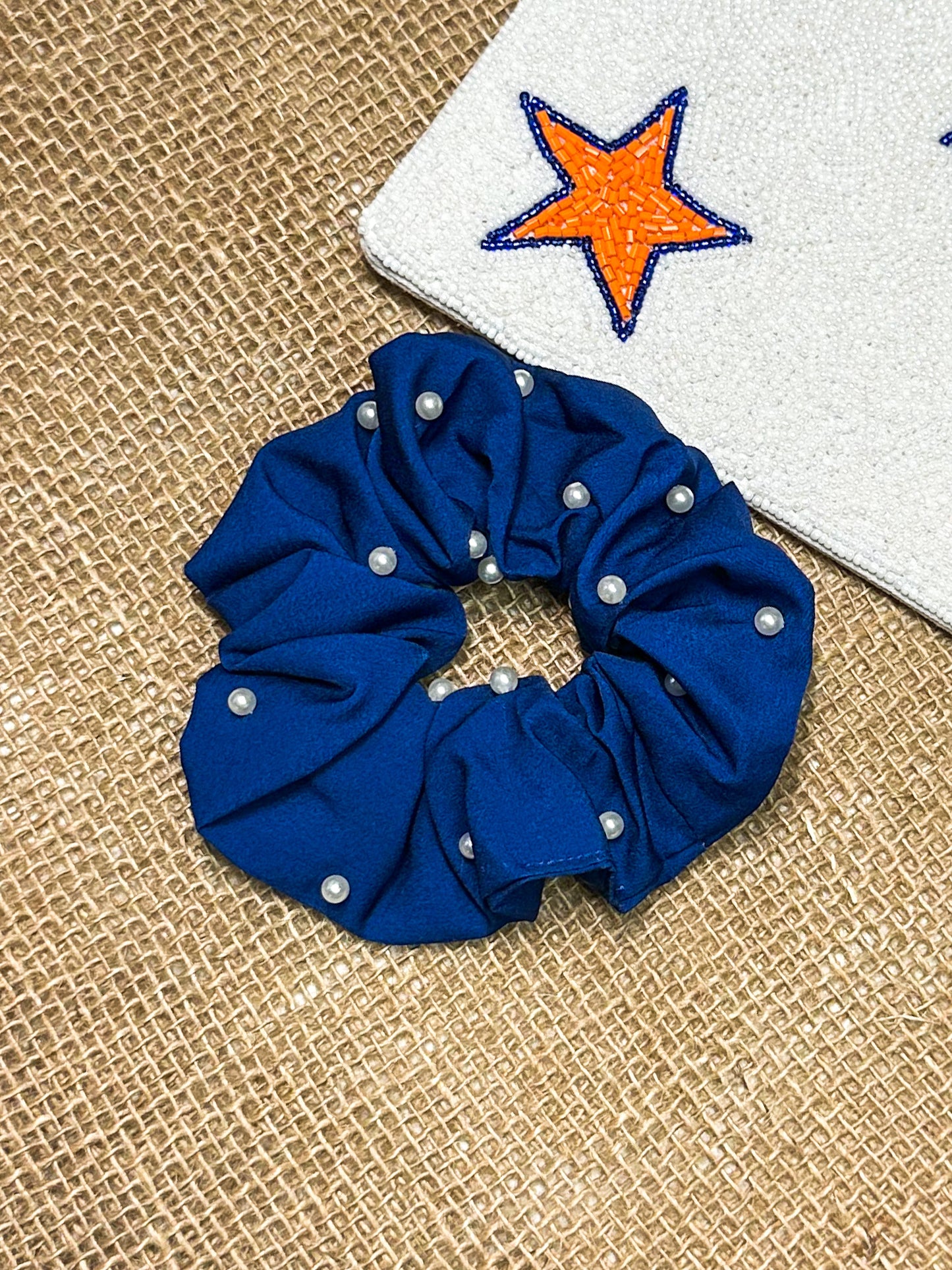 Team Spirit Scrunchie, Navy