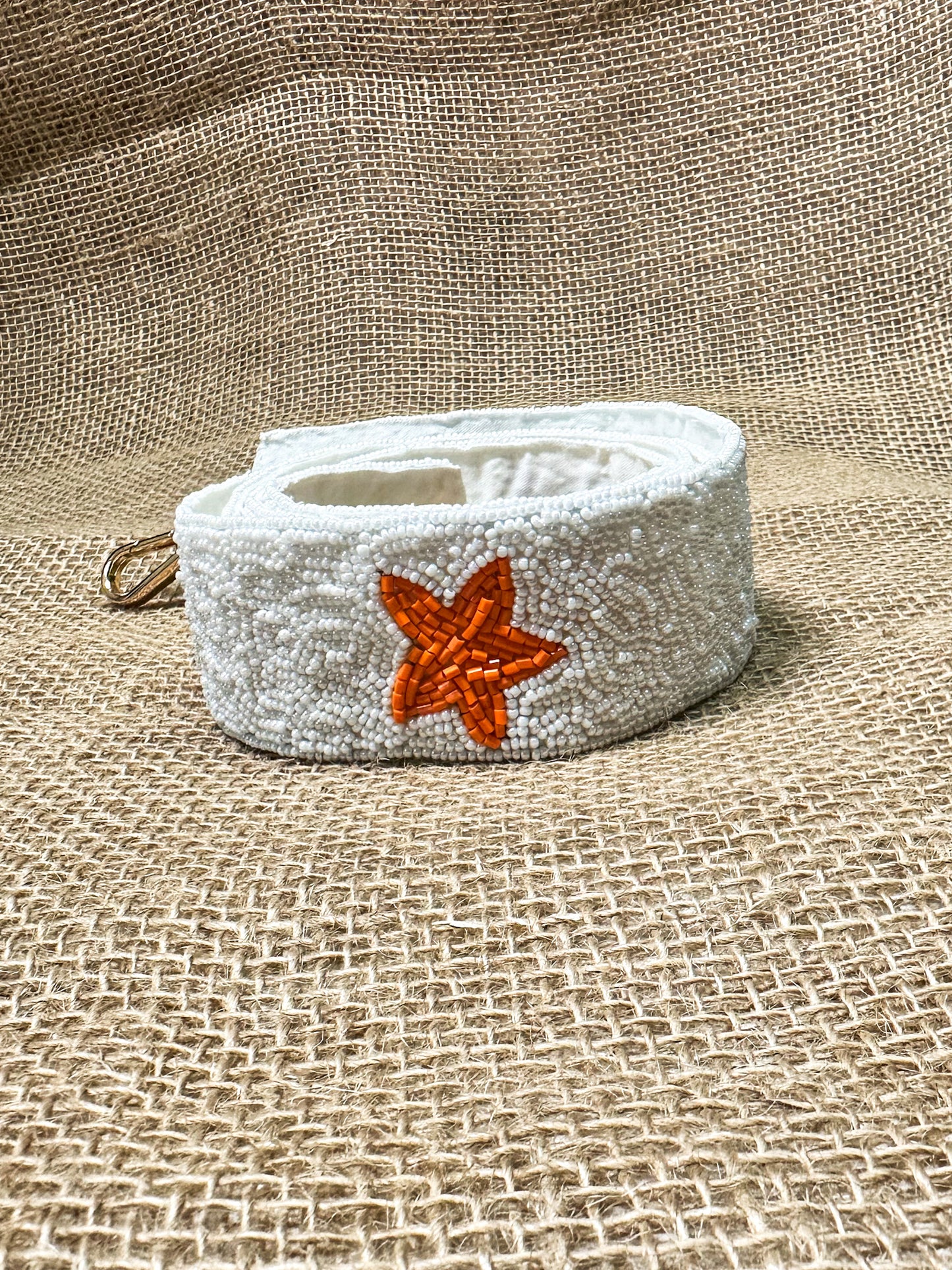 H-Town Pride Purse Strap, White