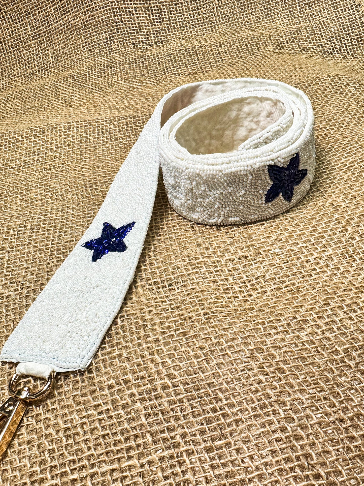 H-Town Pride Purse Strap, White