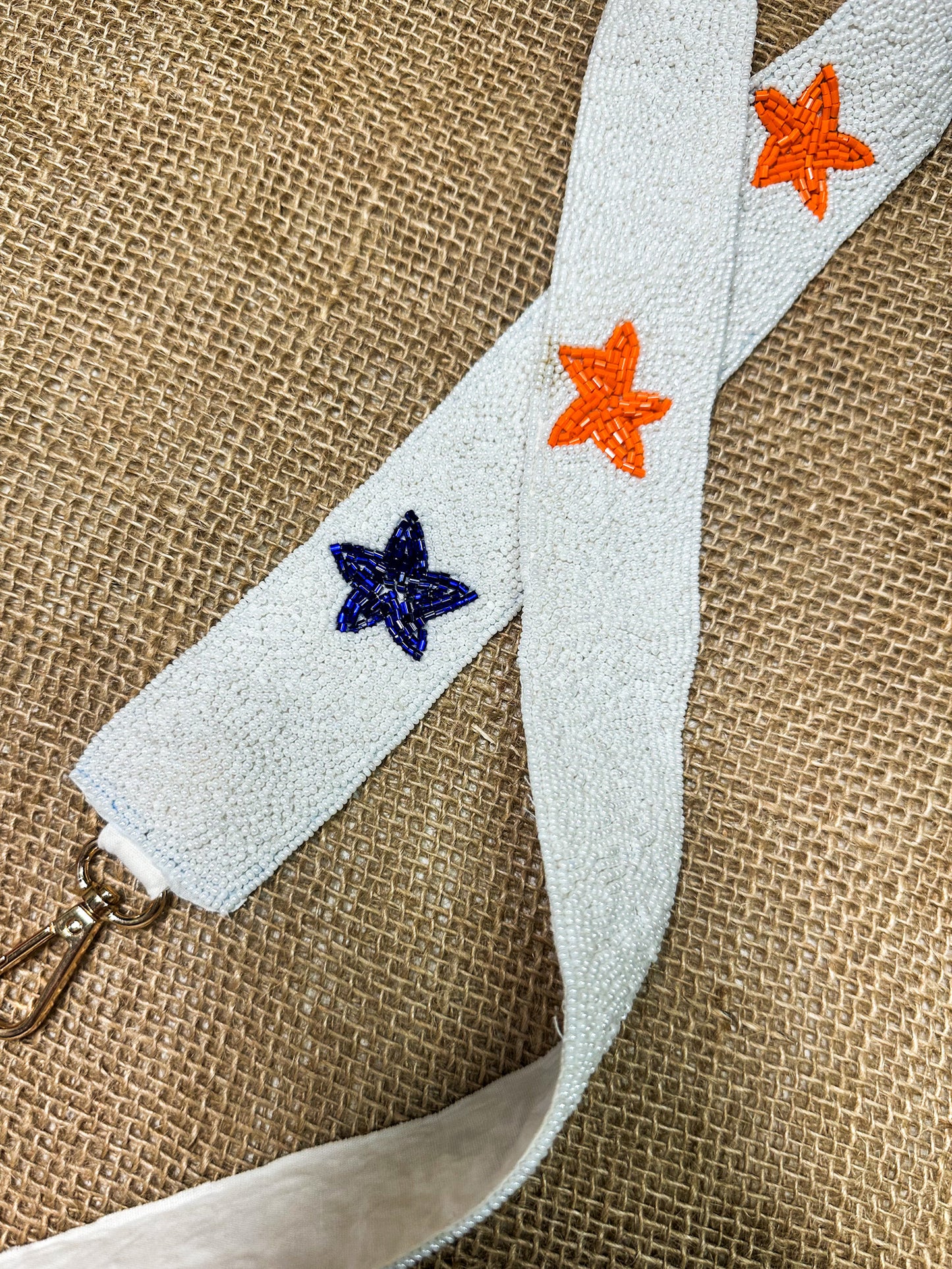 H-Town Pride Purse Strap, White