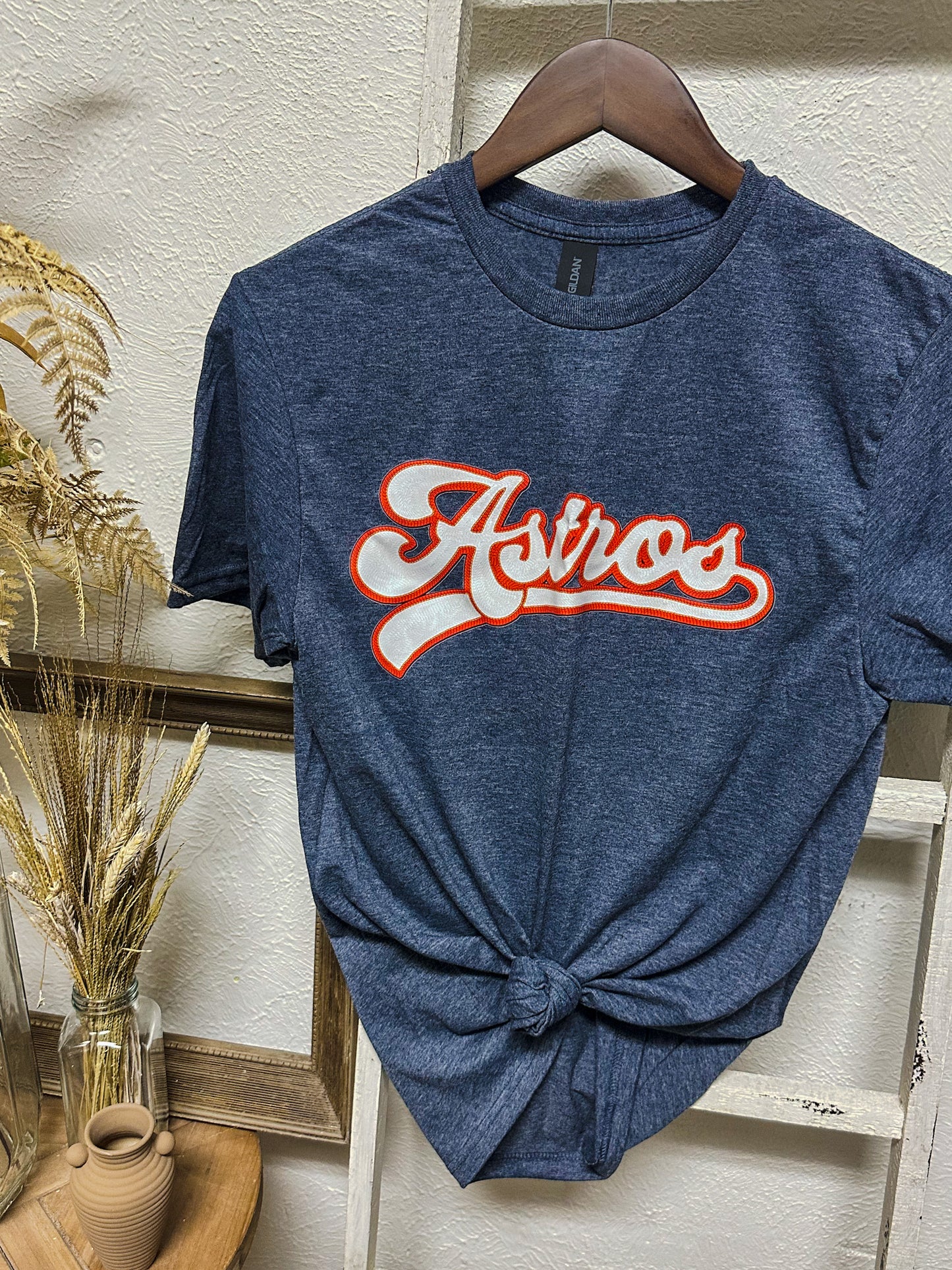 Strike Out Graphic Tee, Navy