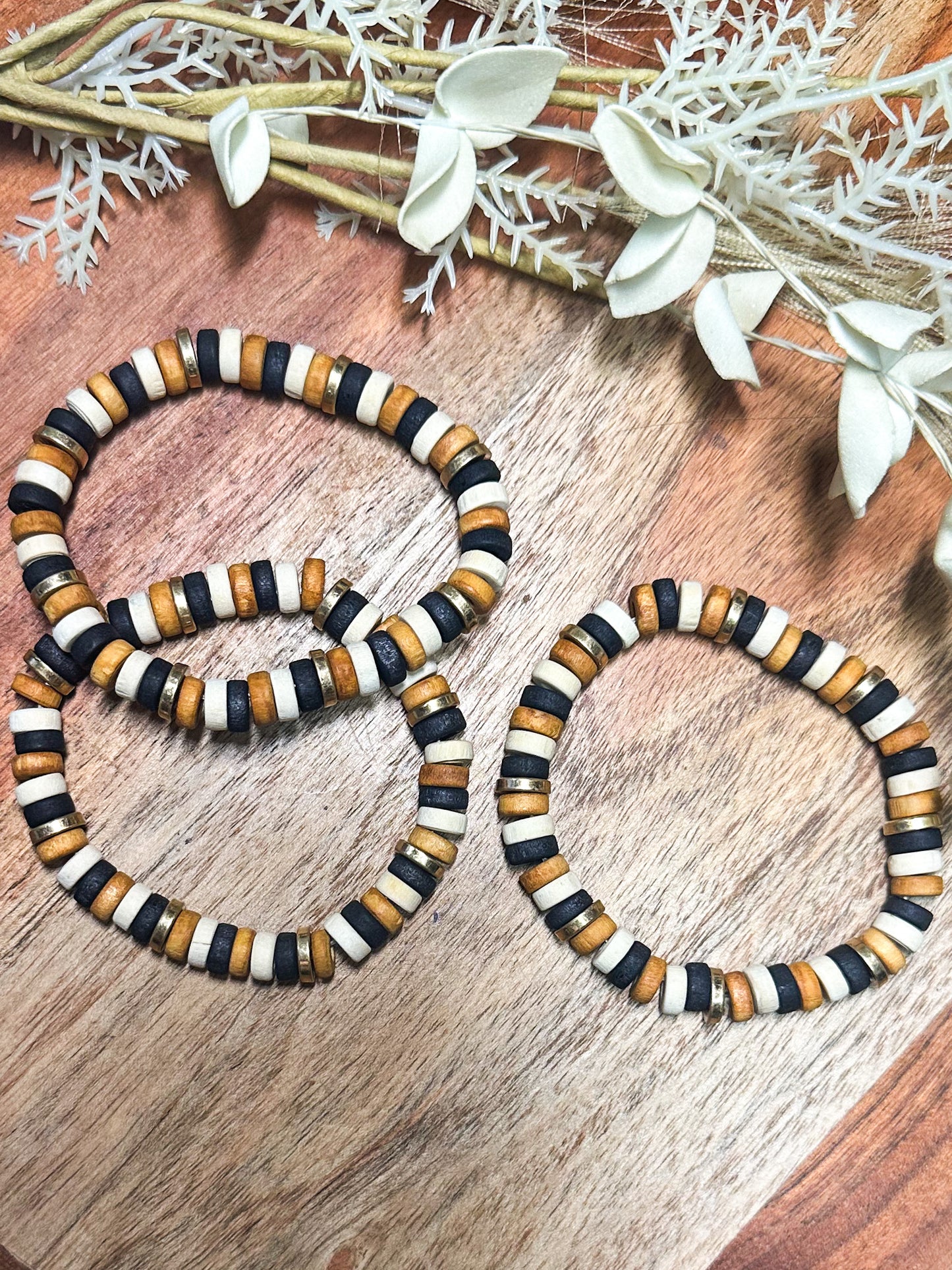 Boho Beaded Bracelet, Multi