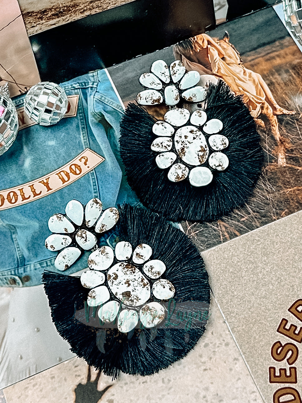 Run the Course Fringe Earrings