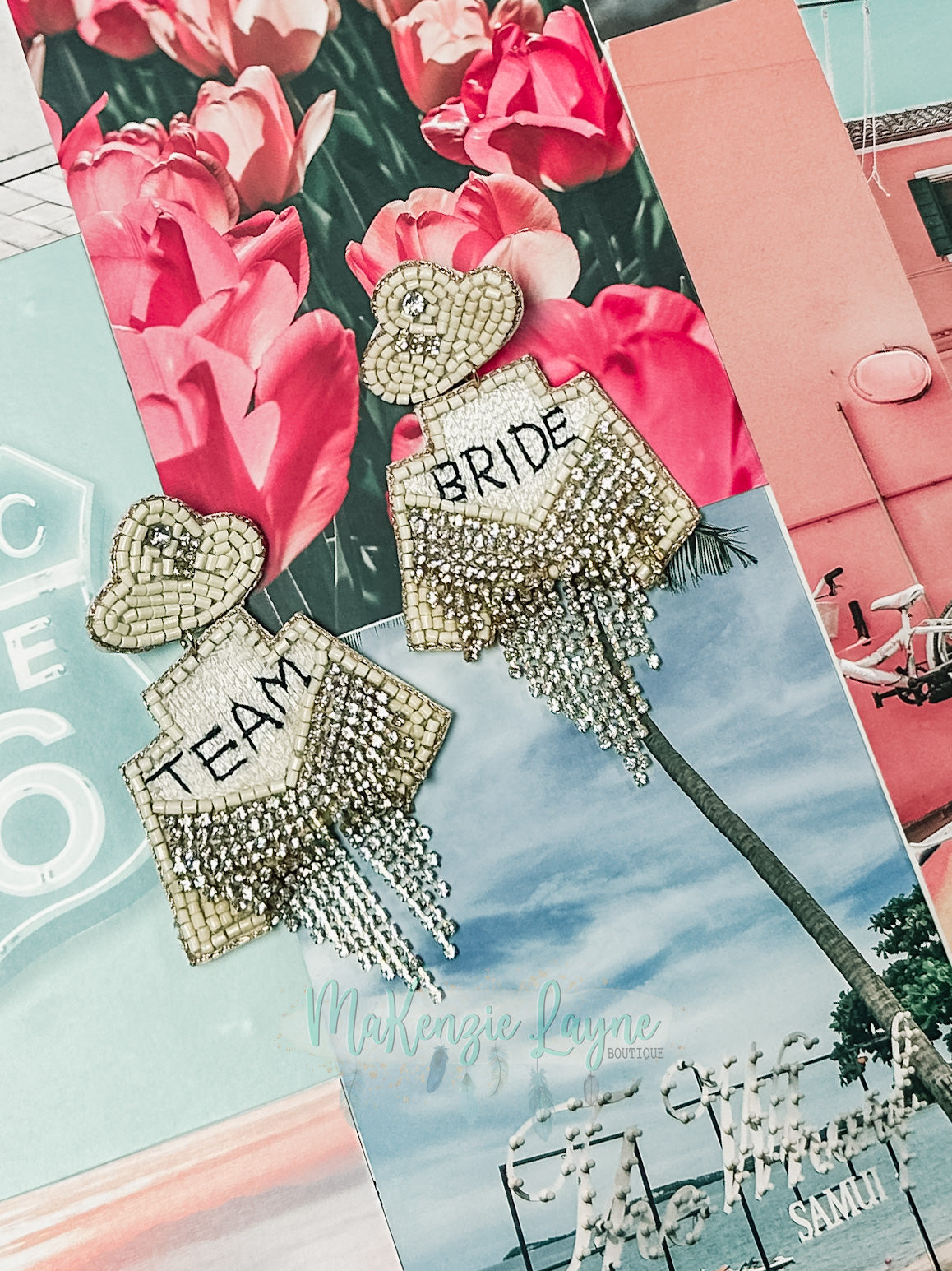 Team Bride Earrings