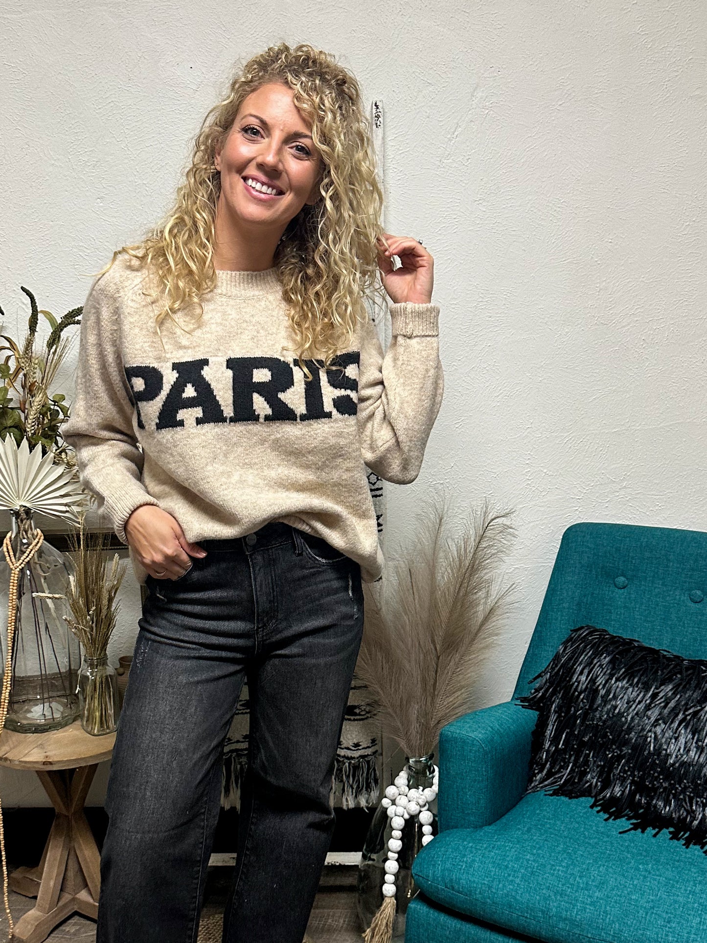 Escape With Me Sweater, Oatmeal