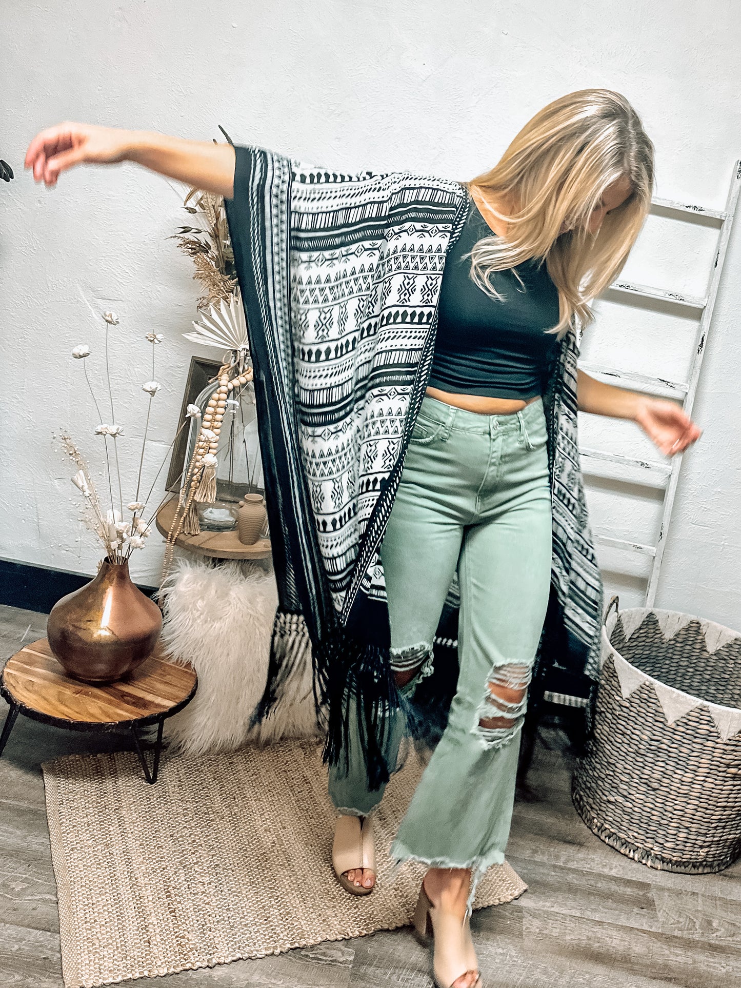 Midnight Roamer Kimono