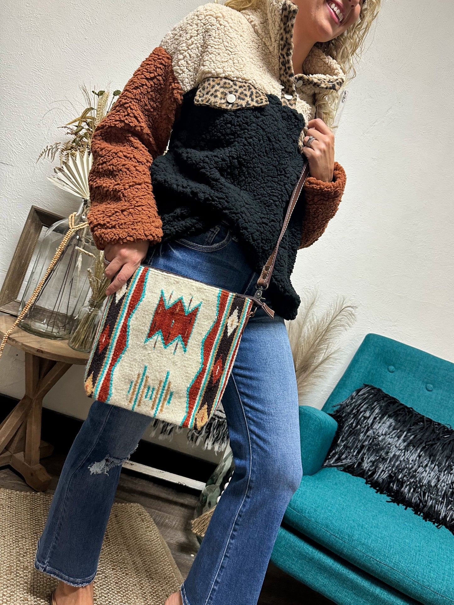 Ranch Hand Blanket Bag, Rust