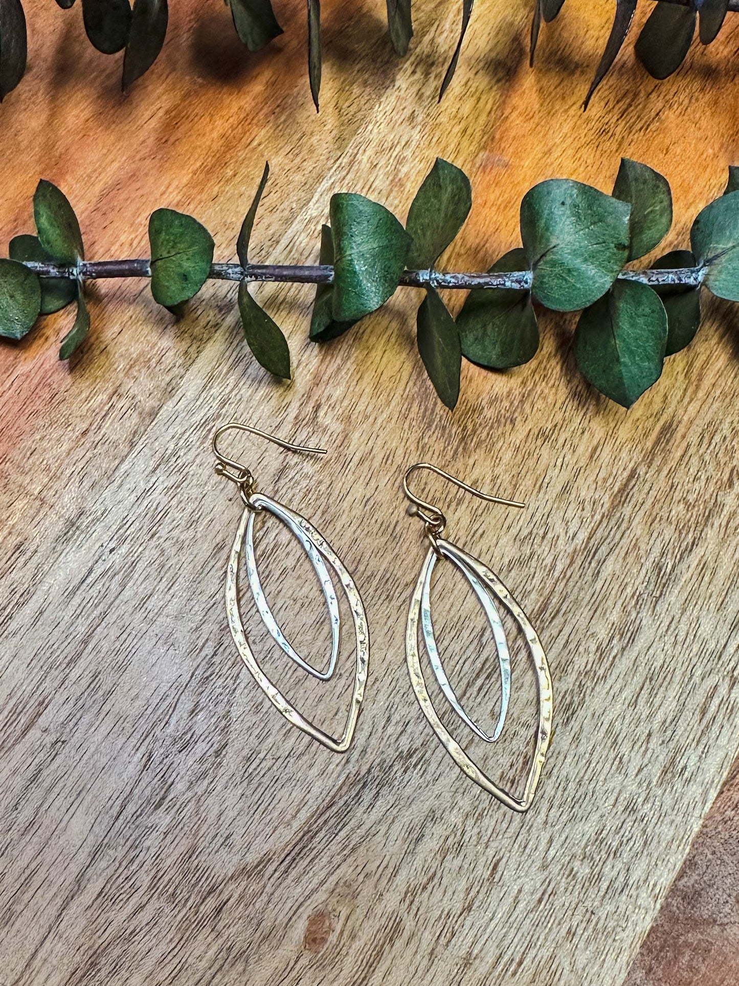Two Tone Earrings