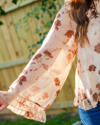 Autumn Ember Top, Cream
