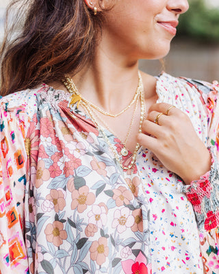 Juniper Rose Blouse, Multi