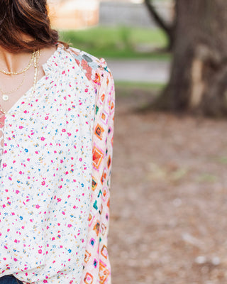Juniper Rose Blouse, Multi