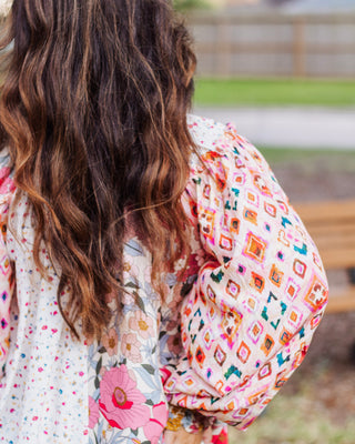 Juniper Rose Blouse, Multi