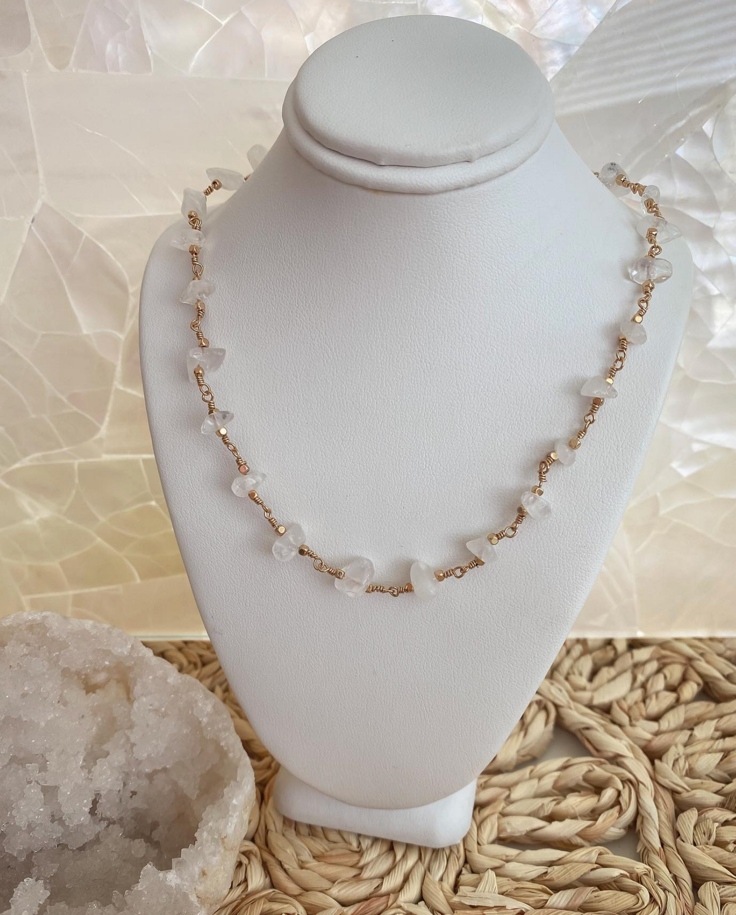 Luiza Collection - Quartz Wrap Bracelet