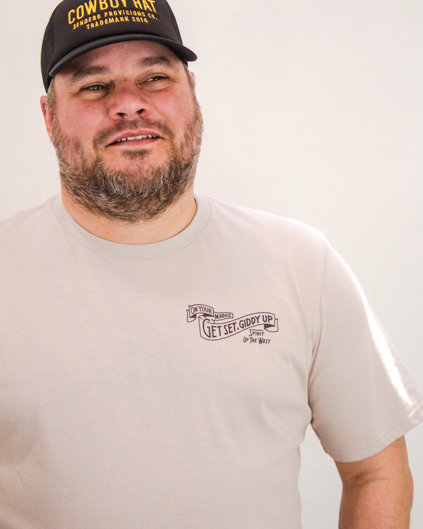 Sendero Giddy Up Graphic Tee, Sand