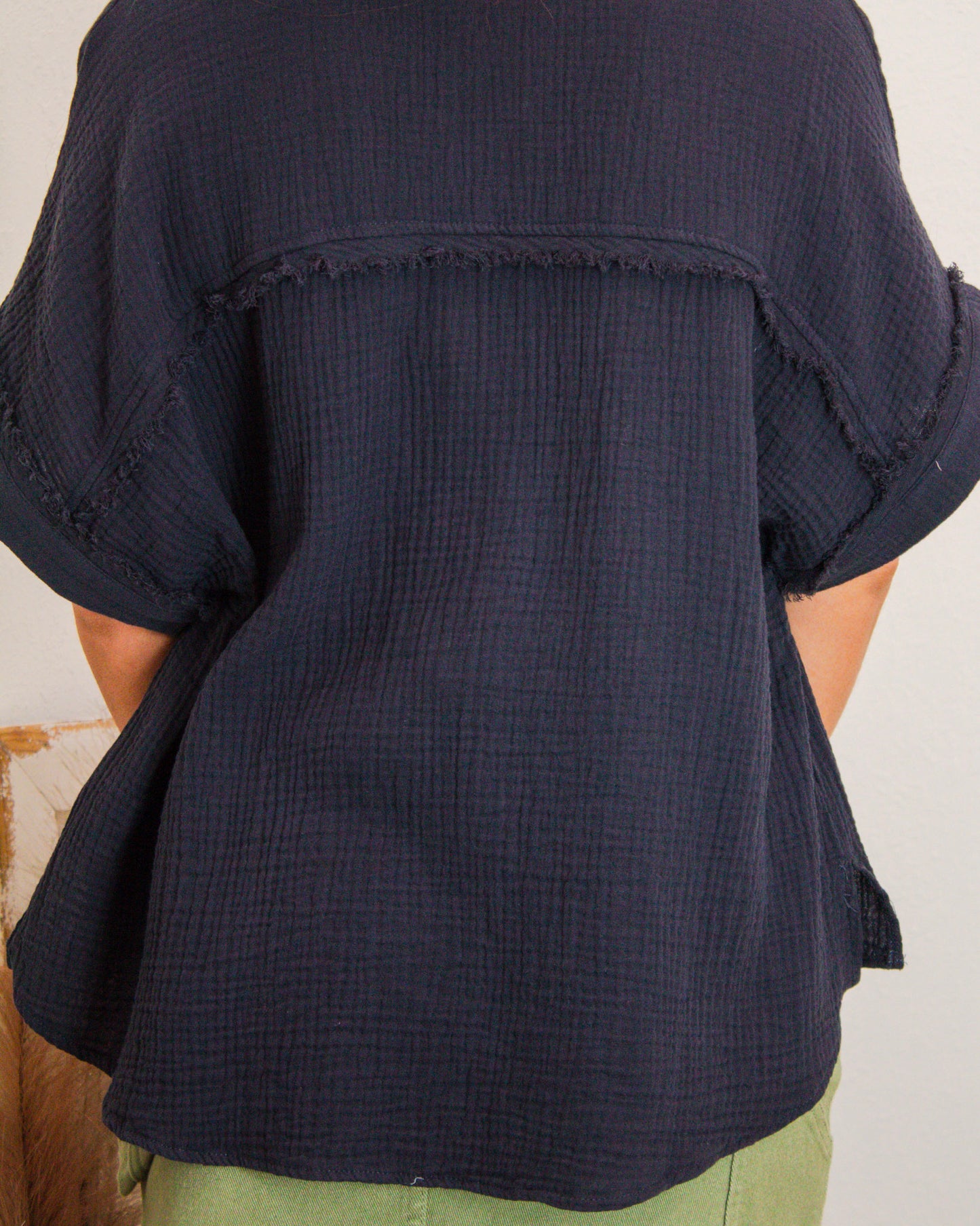 Soft Spoken Top, Black