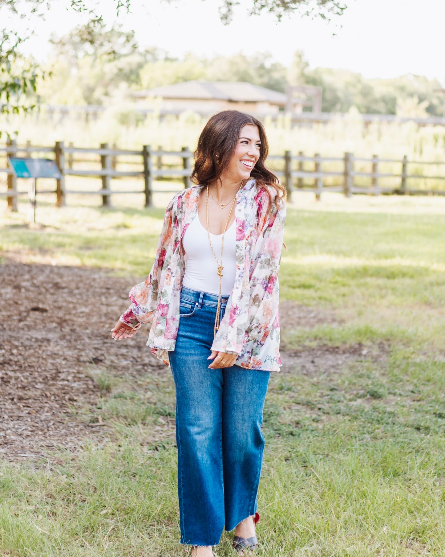 The Robbie MR Wide Leg Crop, Risen Dark