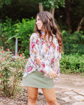 The Rosalie Ruffle Top, Multi