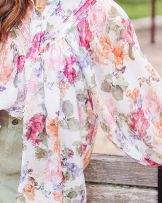 The Rosalie Ruffle Top, Multi