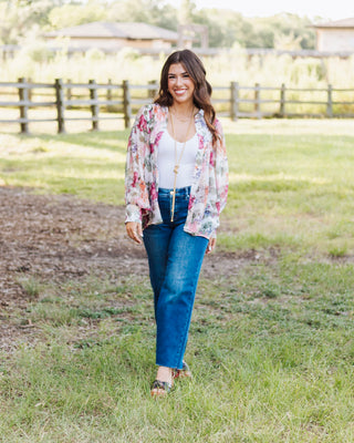 The Rosalie Ruffle Top, Multi