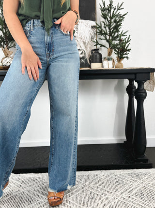 The Sky Wide Leg Jean, Medium