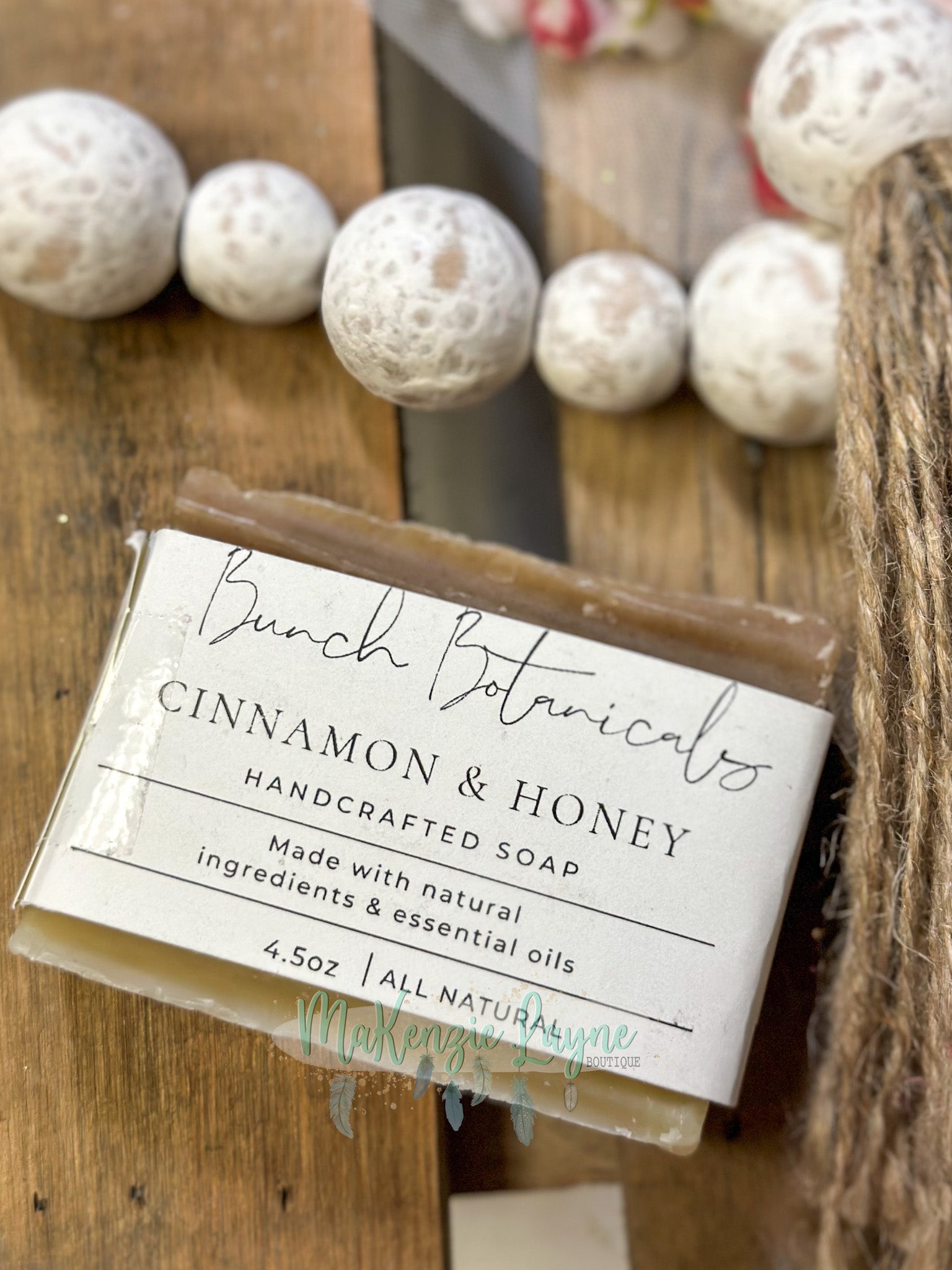 Cinnamon Honey Soap Bar