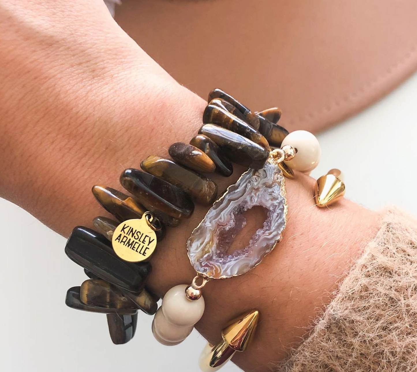 Chip Collection - Amber Bracelet