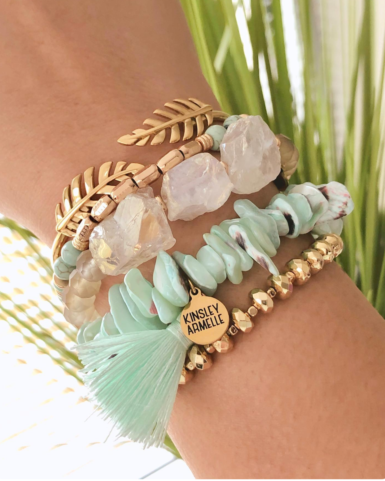 Tassel Collection - Turquoise Bracelet