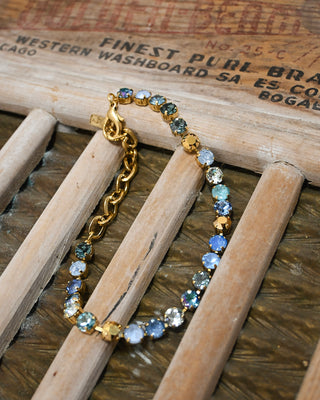 TOVA Oakland Necklace, Blue