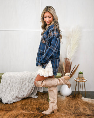 Moonlight Lace Mini Skirt, Cream