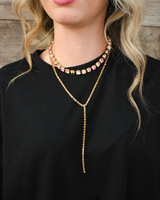 TOVA Kassandra Necklace, Smoked Topaz