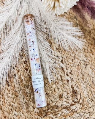 Bath Soak Tube, Wildflowers