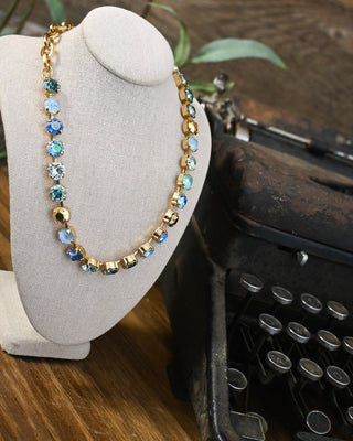 TOVA Oakland Necklace, Blue
