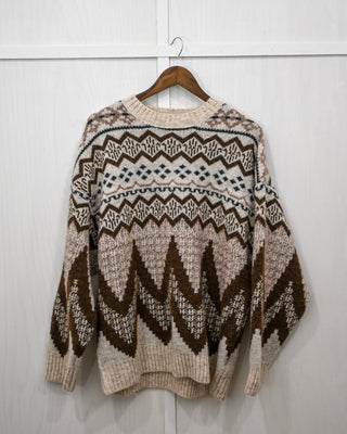 Toasted Neutrals Sweater, Cream
