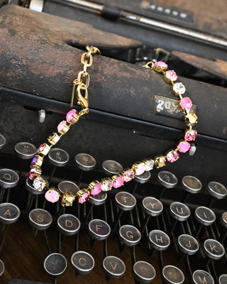 TOVA Oakland Necklace, Pink