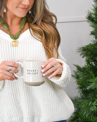 merry + bright mug