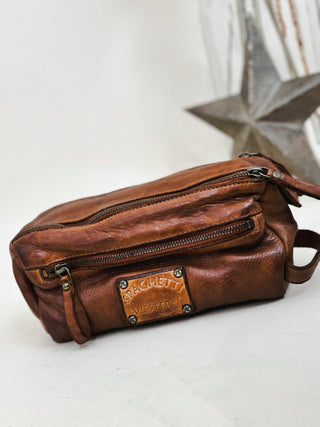 Airway Travel Dopp Kit, Cognac